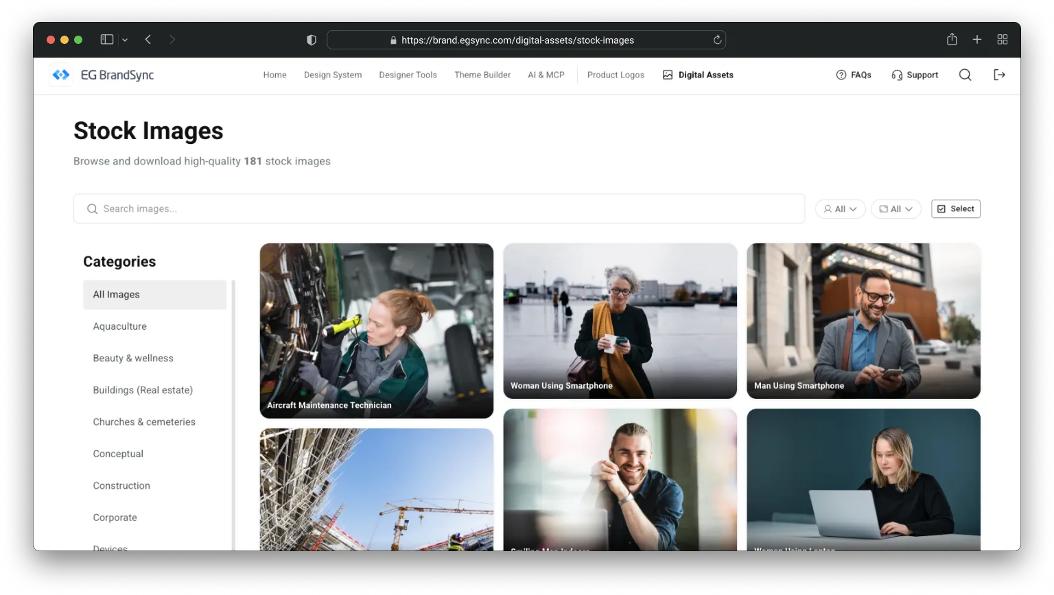 The New EG Image bank is here.