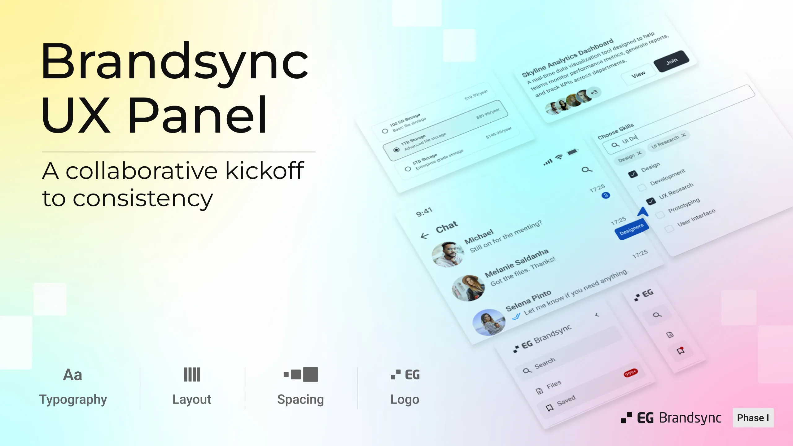 EG BrandSync Design System – Second Review